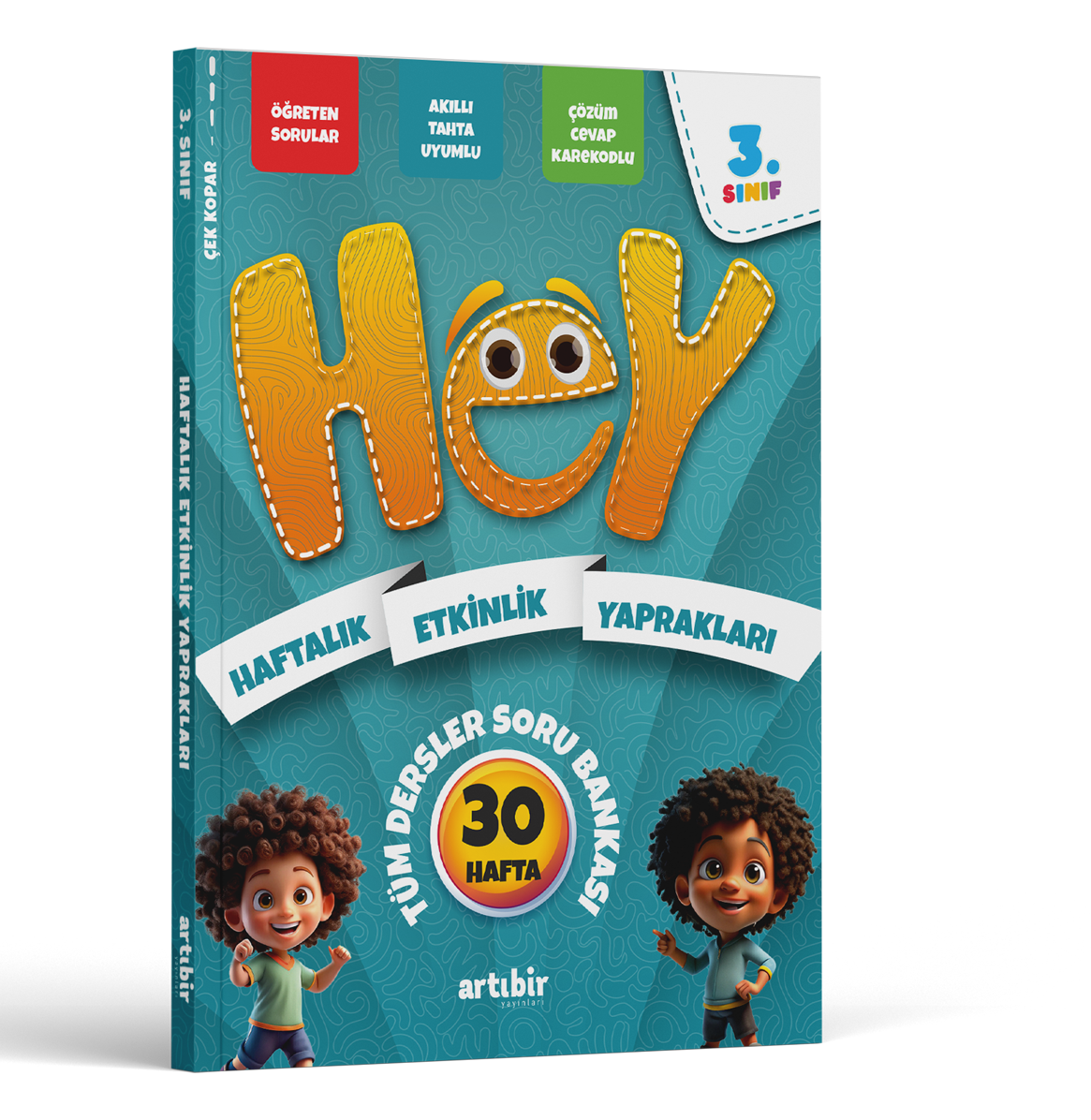 Artı Bir Yayınları - 3. Sınıf (HEY) Tüm Dersler Soru Bankası (Haftalık Etkinlik Yaprakları)