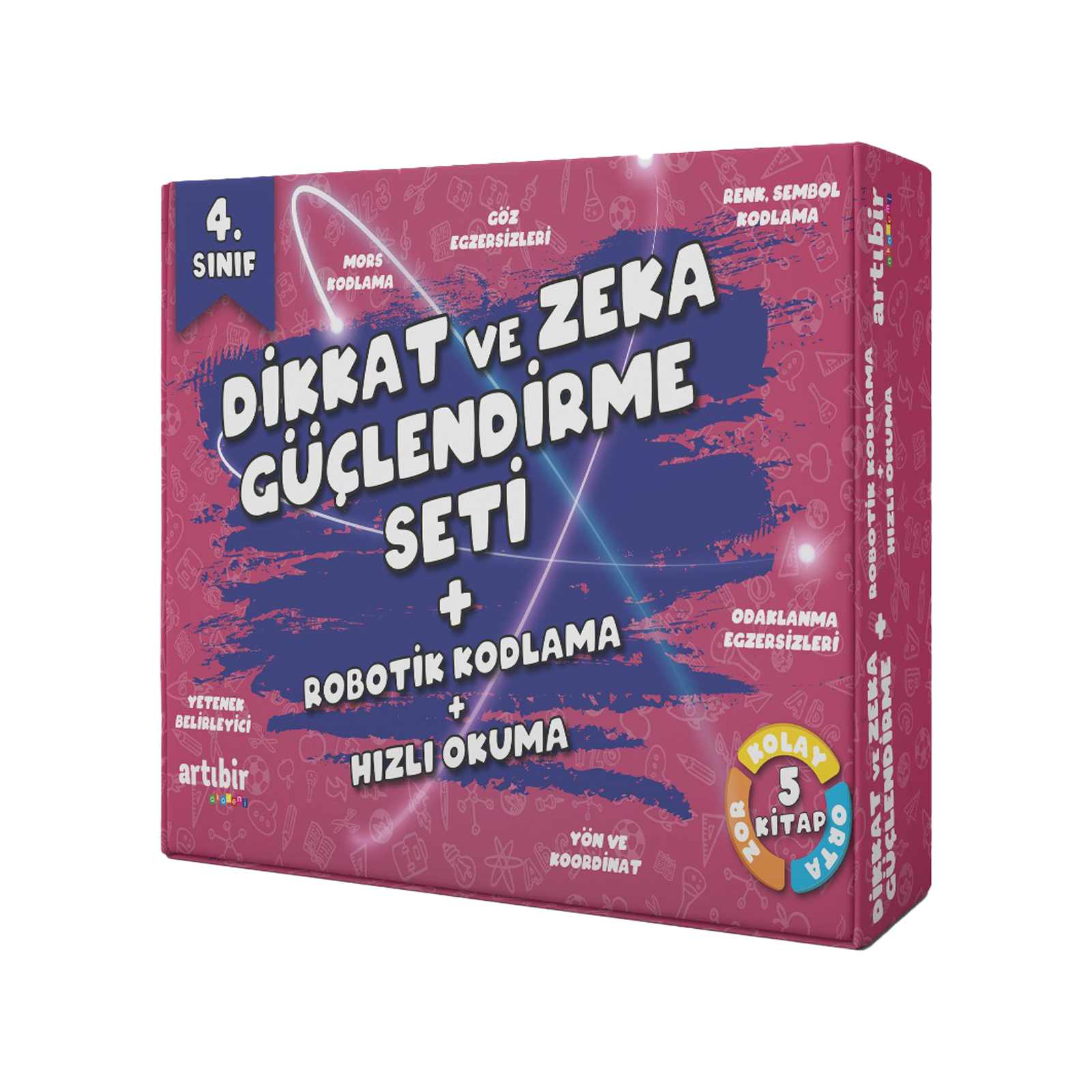 Artı Bir Yayınları - 4. Sınıf Dikkat ve Zeka Güçlendirme Seti